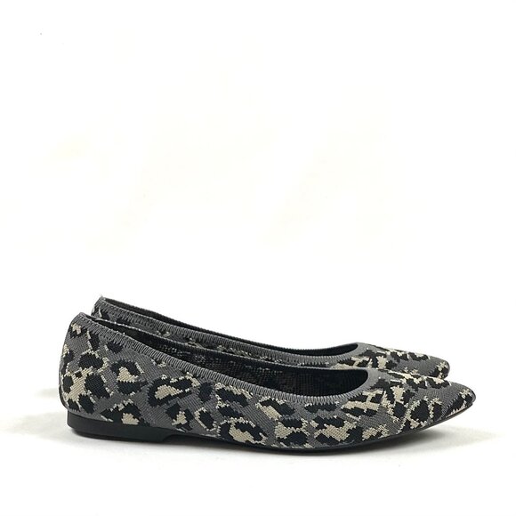 Alfani Step 'N Flex Poppyy Pointed Toe Knit Flat, 7 - Picture 2 of 8